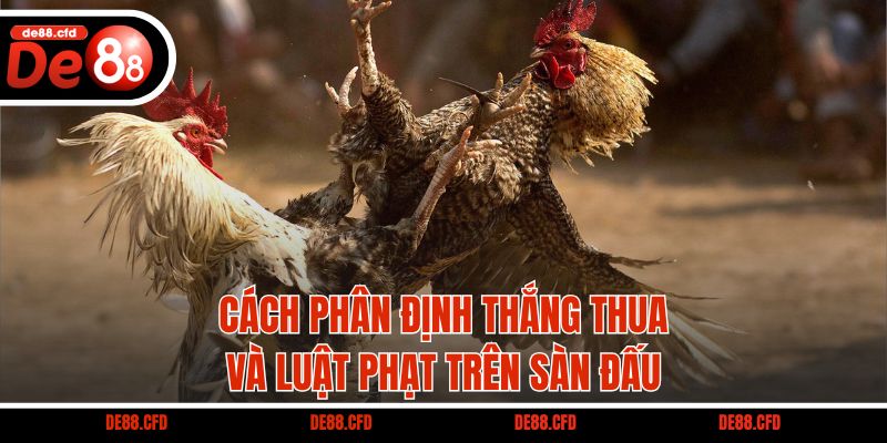 Cách phân định thắng thua và luật phạt trên sàn đấu