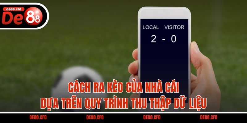 Cách ra kèo của nhà cái dựa trên quy trình thu thập dữ liệu