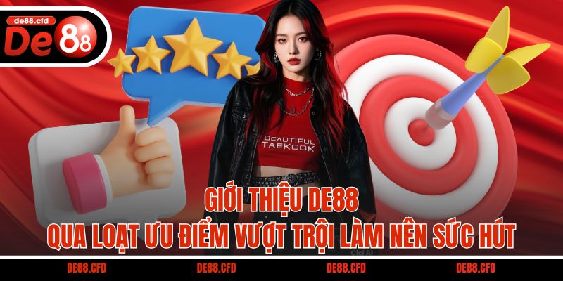 Giới thiệu DE88 qua loạt ưu điểm vượt trội làm nên sức hút