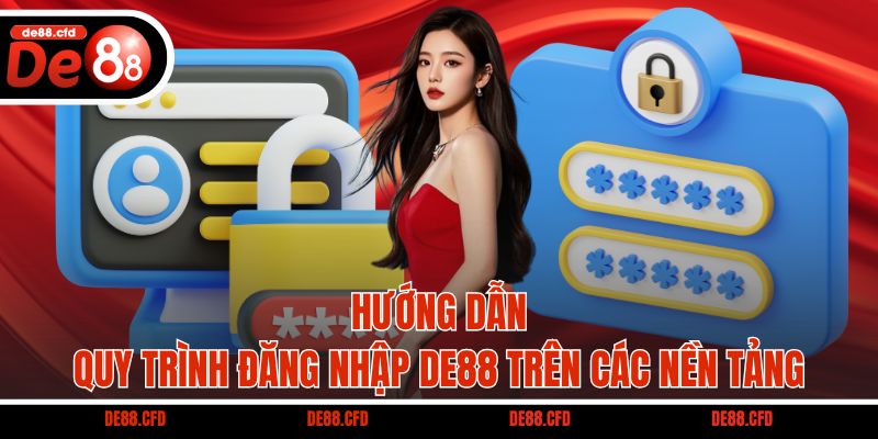 Hướng dẫn quy trình đăng nhập DE88 trên các nền tảng