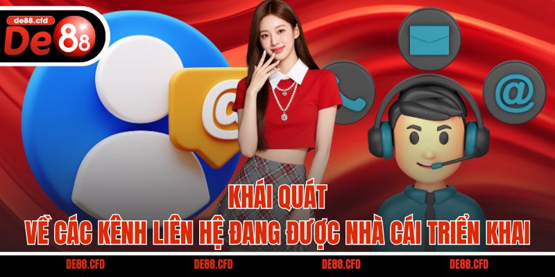 Khái quát về các kênh liên hệ đang được nhà cái triển khai