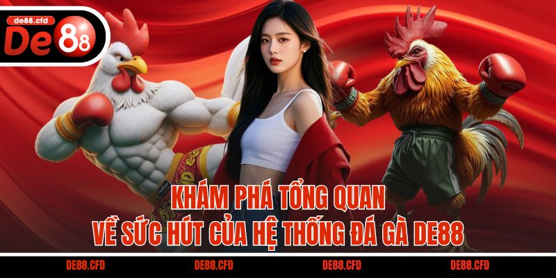 Khám phá tổng quan về sức hút của hệ thống đá gà DE88