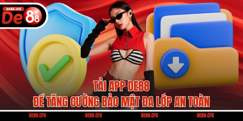 Tải app DE88 để tăng cường bảo mật đa lớp an toàn