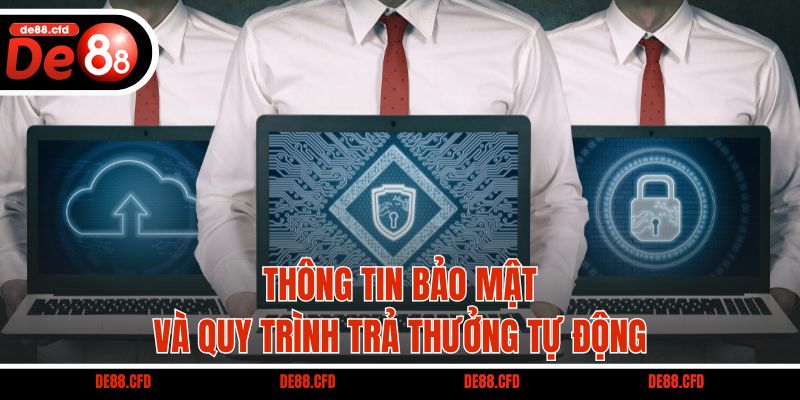 Thông tin bảo mật và quy trình trả thưởng tự động