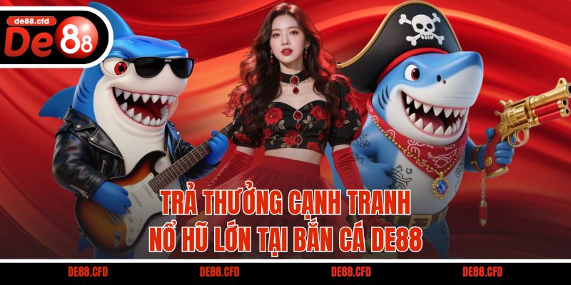 Trả thưởng cạnh tranh, nổ hũ lớn tại bắn cá DE88