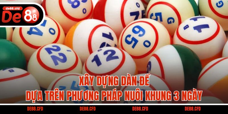 Xây dựng dàn đề dựa trên phương pháp nuôi khung 3 ngày
